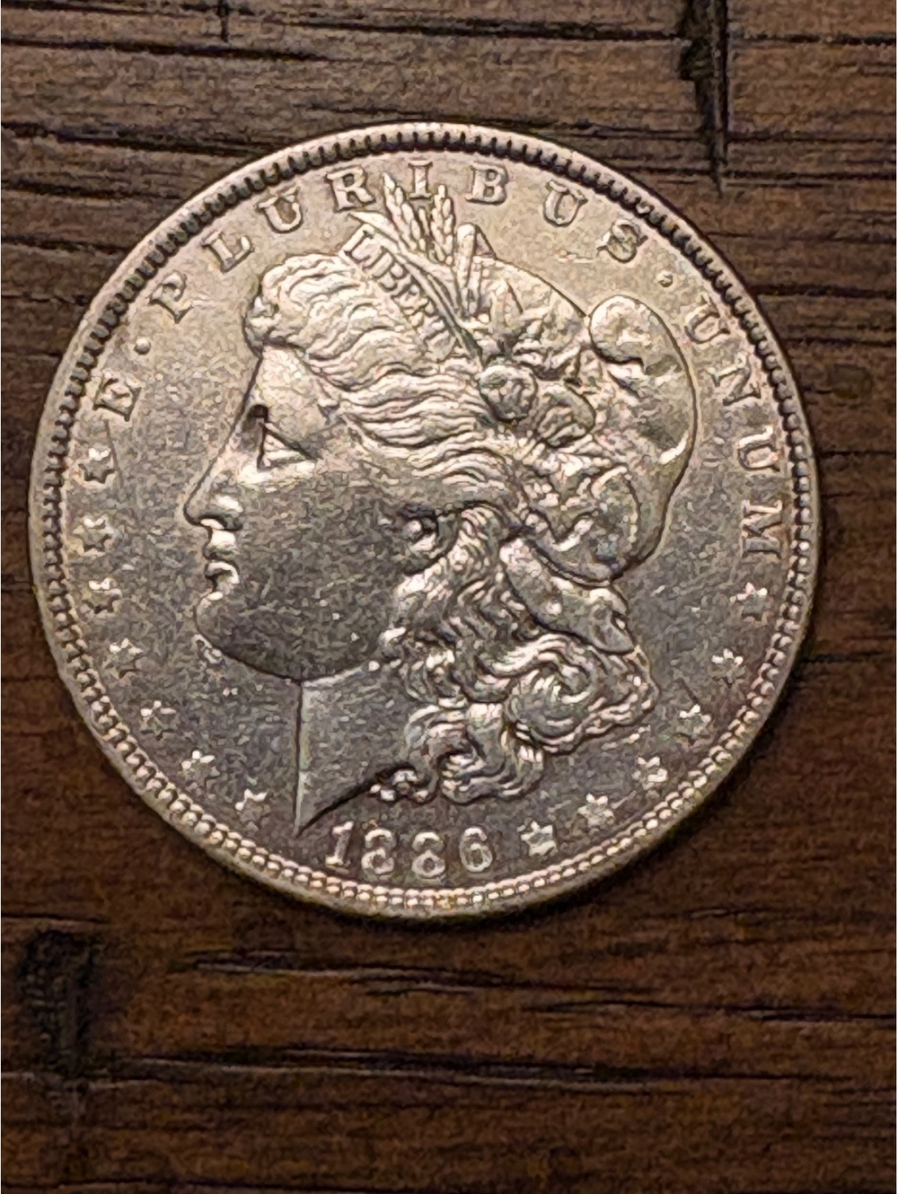 1886 Morgan Silver Dollar Coin